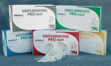 Vinylhandske PRO-Tect PF L