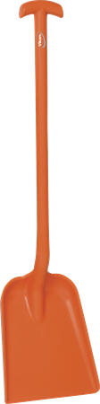 Skyffel, T-Grepp, 327 x 271 x 50 mm, 1035 mm, Orange